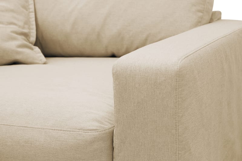 Valencia ekstra dyb lænestol med aftageligt og vaskbart betræk - Beige - Møbler - Stole & lænestole - Lænestole