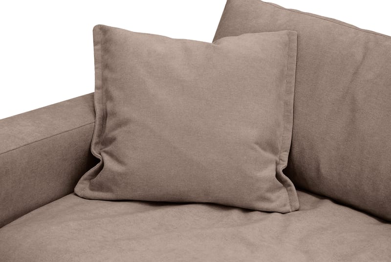 Valencia ekstra dyb lænestol med aftageligt og vaskbart betræk - Mørkebrun - Møbler - Stole & lænestole - Lænestole