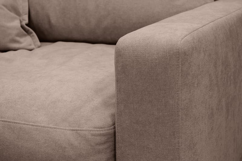 Valencia ekstra dyb lænestol med aftageligt og vaskbart betræk - Mørkebrun - Møbler - Stole & lænestole - Lænestole