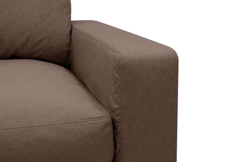 Valencia ekstra dyb lænestol med aftageligt og vaskbart betræk - Mørkebrun - Møbler - Stole & lænestole - Lænestole