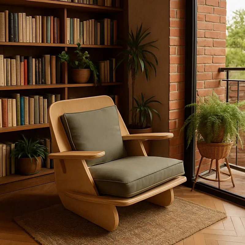 Vatira Øreklapstol, Naturtræ og khaki