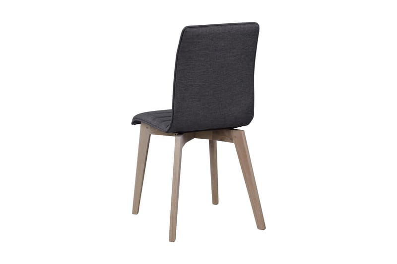 Veinge Køkkenstol med Hylde - Mørkegrå/Lys Eg - Spisebordsstole & køkkenstole