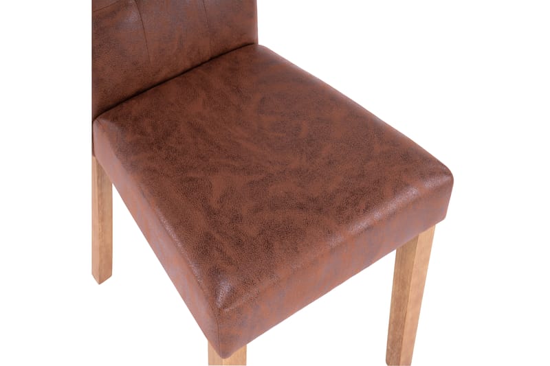 Viktor Spisestol med brun vintage mikrofiber - Spisebordsstole & køkkenstole