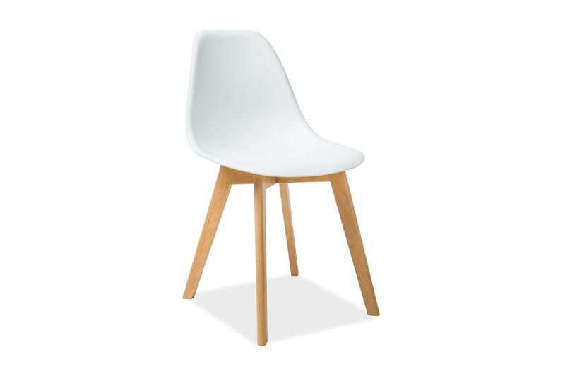 Wenmoth Spisebordsstol 4 stk - Hvid - Spisebordsstole & køkkenstole