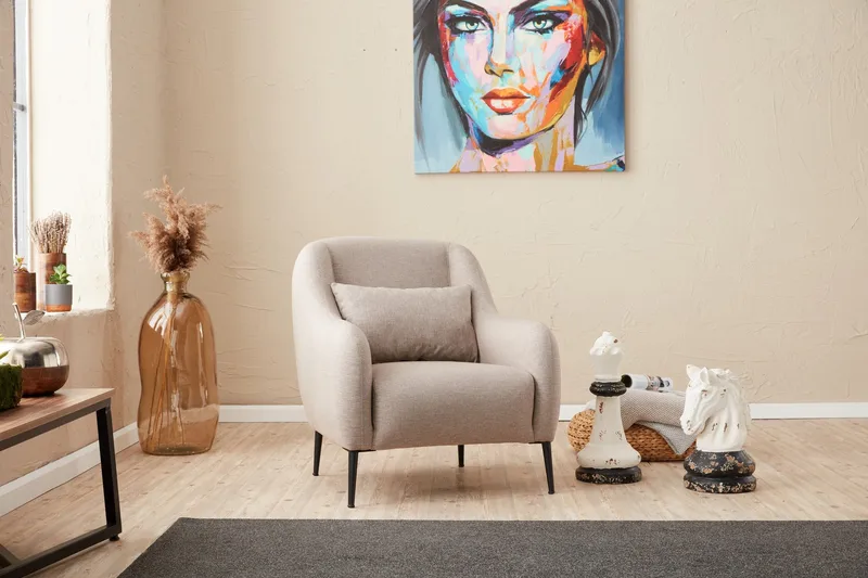 Wenus Lænestol, Beige