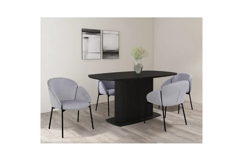 Westfox Armlænestol - Grå - Møbler - Stole & lænestole - Spisebordsstole & køkkenstole