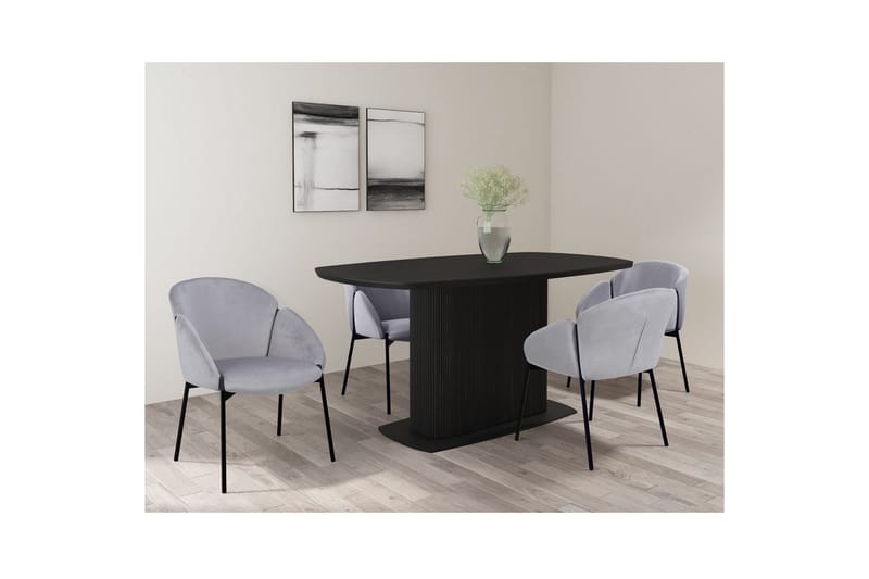 Westfox Armlænestol - Grå - Møbler - Stole & lænestole - Spisebordsstole & køkkenstole