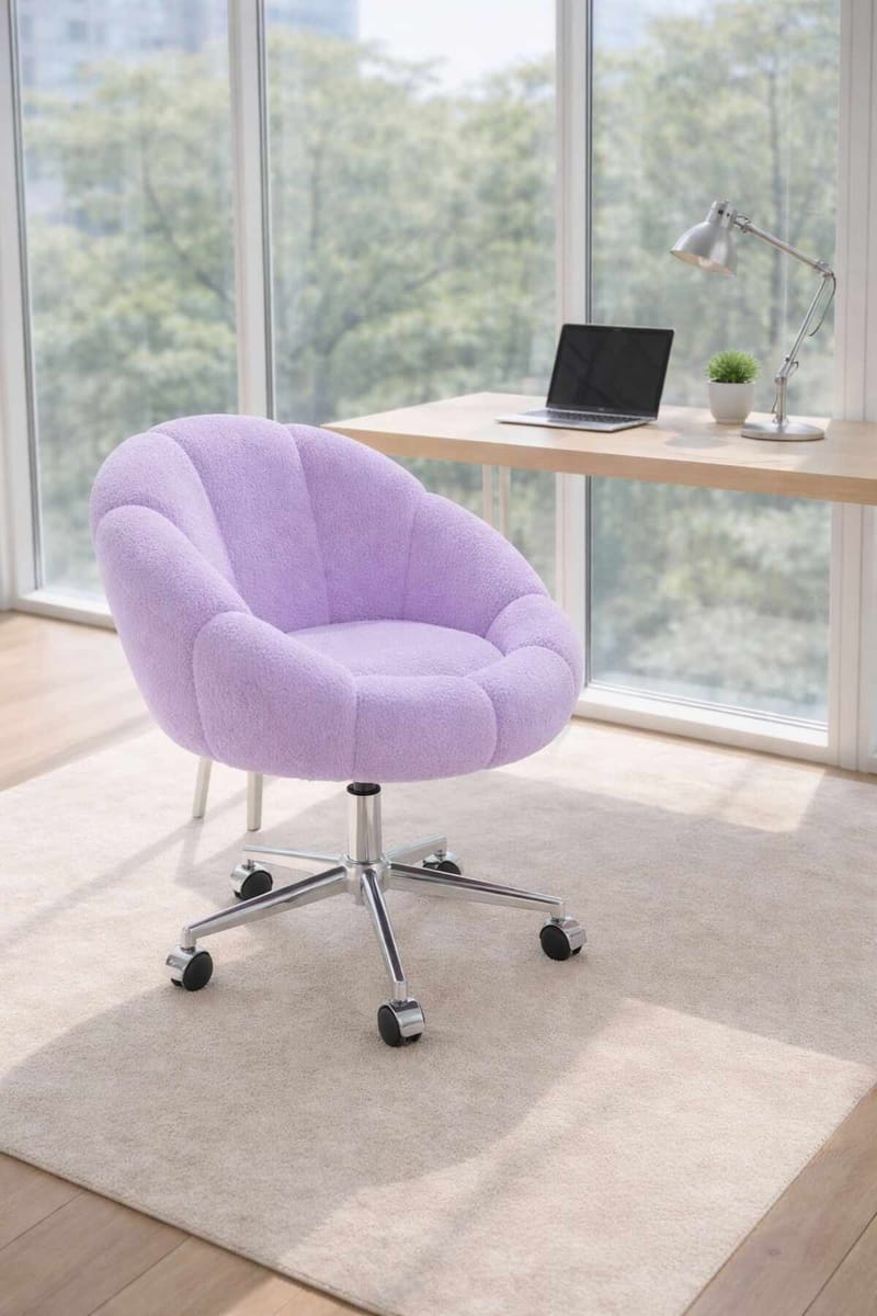 Wing Chair Atelier Del Sofa Lilla - Møbler - Stole & lænestole - Kontorstole & skrivebordsstole
