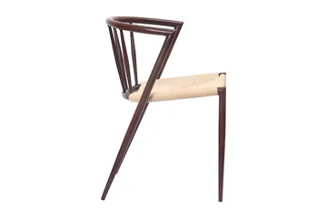 Winston spisebordsstol - Beige / metalben i røget eg - Møbler - Stole & lænestole - Spisebordsstole & køkkenstole