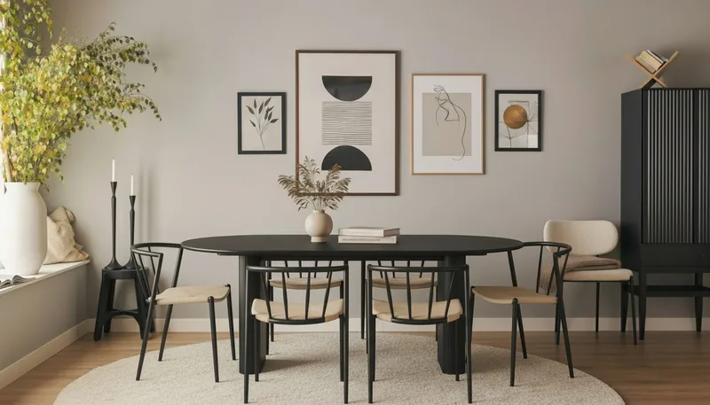 Winston Spisestol - Beige / Metalben sort - Møbler - Stole & lænestole - Spisebordsstole & køkkenstole