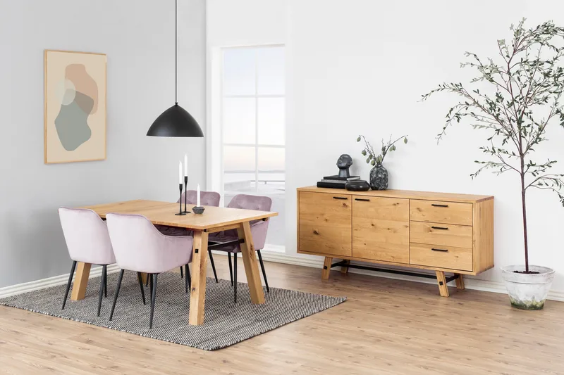 Zabinka Armlænsstol - Rosa - Møbler - Stole & lænestole - Spisebordsstole & køkkenstole