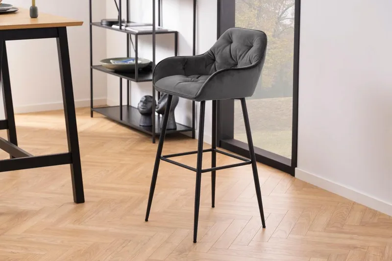 Zabinka Barstol 104 cm - Grå - Møbler - Stole & lænestole - Barstole