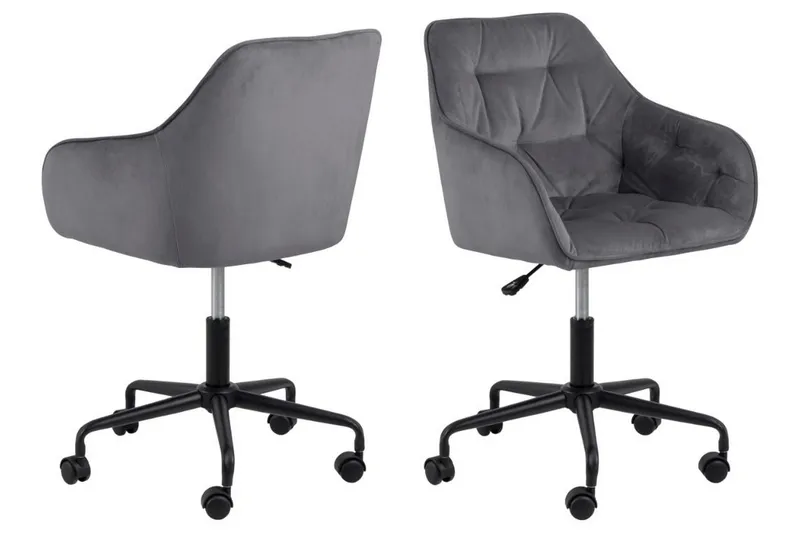 Zabinka Kontorstol - Grå - Møbler - Stole & lænestole - Kontorstole & skrivebordsstole