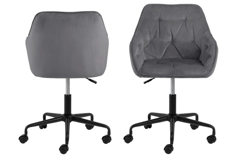 Zabinka Kontorstol - Grå - Møbler - Stole & lænestole - Kontorstole & skrivebordsstole