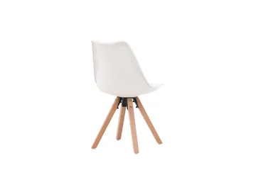 Zeno spisebordsstol 2-pak Venture Home White - Møbler - Stole & lænestole - Spisebordsstole & køkkenstole