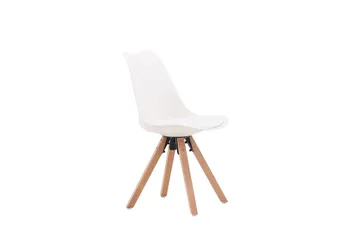 Zeno spisebordsstol 2-pak Venture Home White - Møbler - Stole & lænestole - Spisebordsstole & køkkenstole