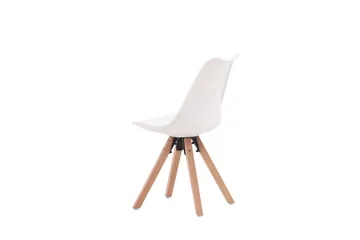 Zeno spisebordsstol 2-pak Venture Home White - Møbler - Stole & lænestole - Spisebordsstole & køkkenstole