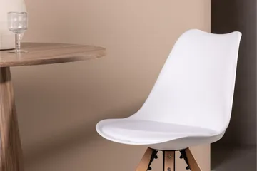Zeno spisebordsstol 2-pak Venture Home White - Møbler - Stole & lænestole - Spisebordsstole & køkkenstole
