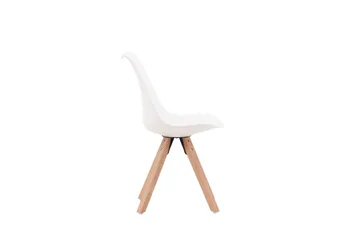 Zeno spisebordsstol 2-pak Venture Home White - Møbler - Stole & lænestole - Spisebordsstole & køkkenstole