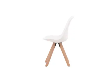 Zeno spisebordsstol 2-pak Venture Home White - Møbler - Stole & lænestole - Spisebordsstole & køkkenstole