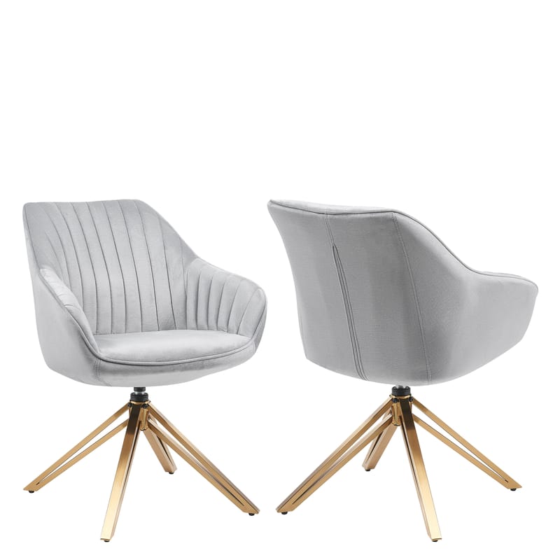 Zerlin Kontorstol - Grå - Møbler - Stole & lænestole - Kontorstole & skrivebordsstole