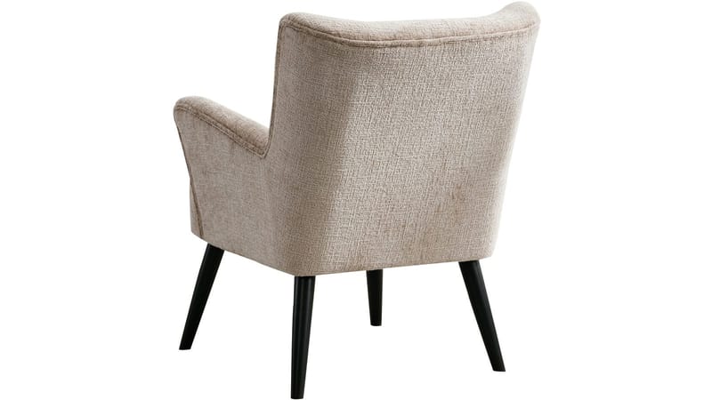 Zevani lænestol i bouclé - Biscuit Cream - Møbler - Stole & lænestole - Lænestole