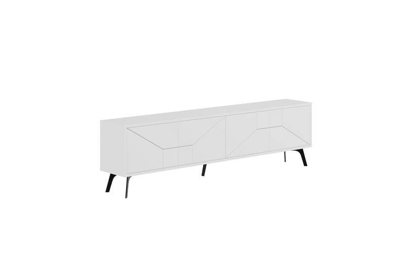Dune Tv-bord 180x29,6 cm Hvid - Hanah Home - Møbler - TV borde & mediemøbler - TV-borde