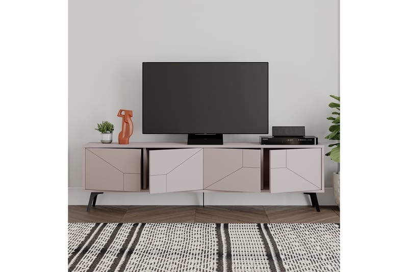 Dune Tv-bord 180x29,6 cm Brun - Hanah Home - Møbler - TV borde & mediemøbler - TV-borde