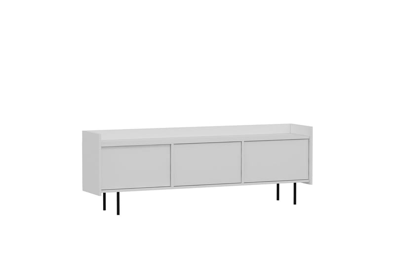 Atlas Tv-bænk 183,6x37 cm Hvid - Hanah Home - Møbler - TV borde & mediemøbler - TV-borde