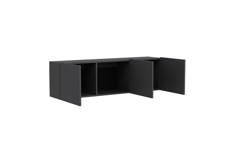 Bruce Tv-bord 150x31 cm Sort - Hanah Home - Møbler - TV borde & mediemøbler - TV-borde