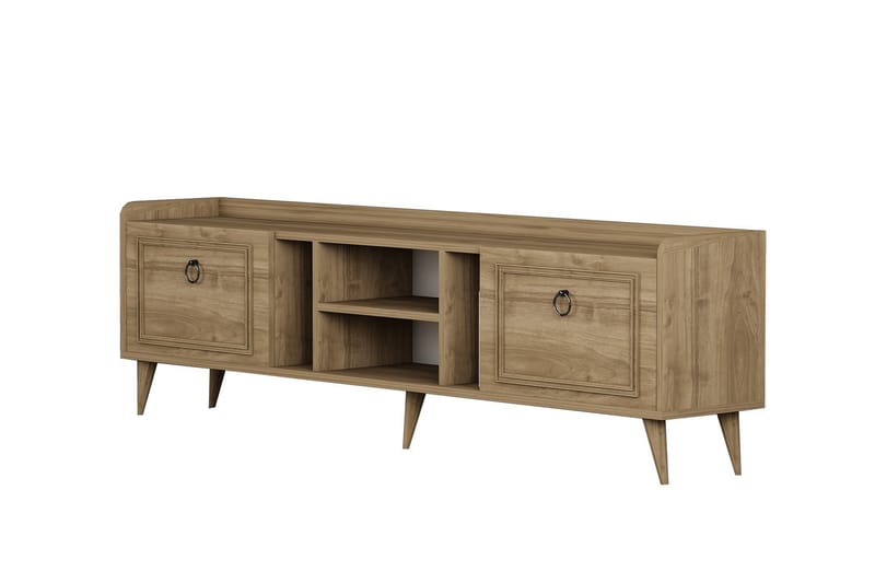 Rudy Tv-bænk 180x35 cm Brun - Hanah Home - Møbler - TV borde & mediemøbler - TV-borde