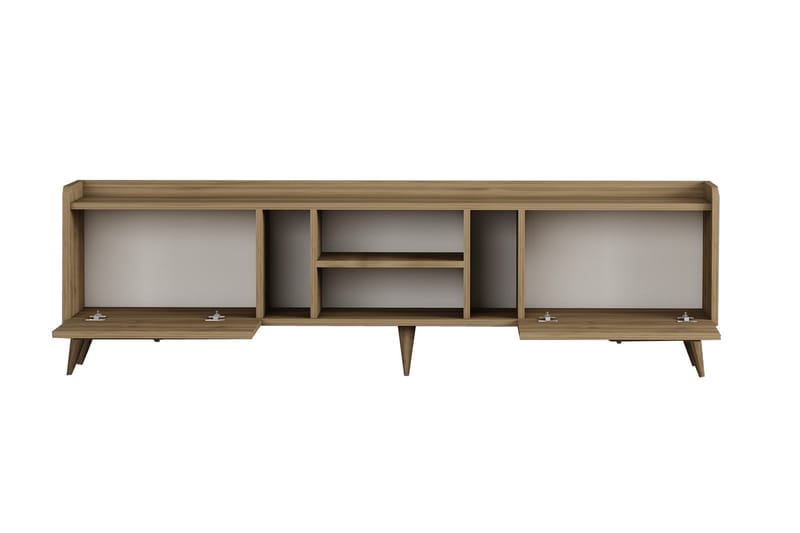 Rudy Tv-bænk 180x35 cm Brun - Hanah Home - Møbler - TV borde & mediemøbler - TV-borde