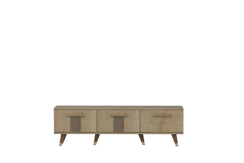 Asimo Tv-bænk 150x35 cm Brun - Hanah Home - Møbler - TV borde & mediemøbler - TV-borde