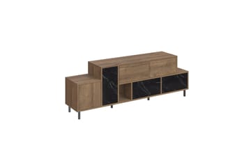 Hermes Tv-möbelset 171,2x35,6 cm Beige Brown/Black - Møbler - TV borde & mediemøbler - TV-borde