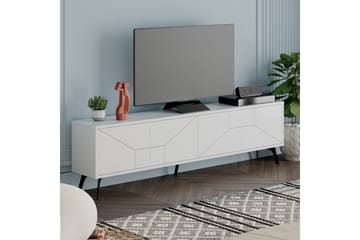 Dune Tv-bord 180x29,6 cm Hvid - Hanah Home - Møbler - TV borde & mediemøbler - TV-borde