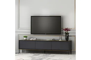 Imaj Tv-bænk 180x35 cm Sort - Hanah Home - Møbler - TV borde & mediemøbler - TV-borde