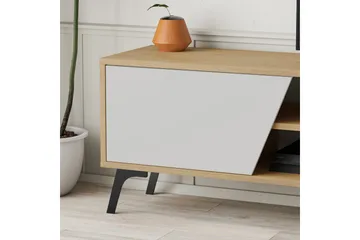 Fiona Tv-bord 180x35,6 cm Brun/Hvid - Hanah Home - Møbler - TV borde & mediemøbler - TV-borde