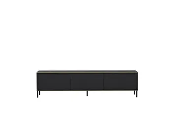 Imaj Tv-bænk 180x35 cm Sort - Hanah Home - Møbler - TV borde & mediemøbler - TV-borde