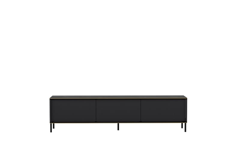 Imaj Tv-bænk 180x35 cm Sort - Hanah Home - Møbler - TV borde & mediemøbler - TV-borde