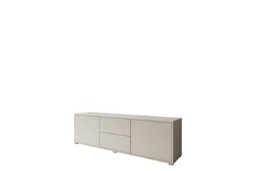 Agawal Fritstående Tv-bord 141 cm med Opbevaring i Malet Træ - Beige - Møbler - TV borde & mediemøbler - TV-borde