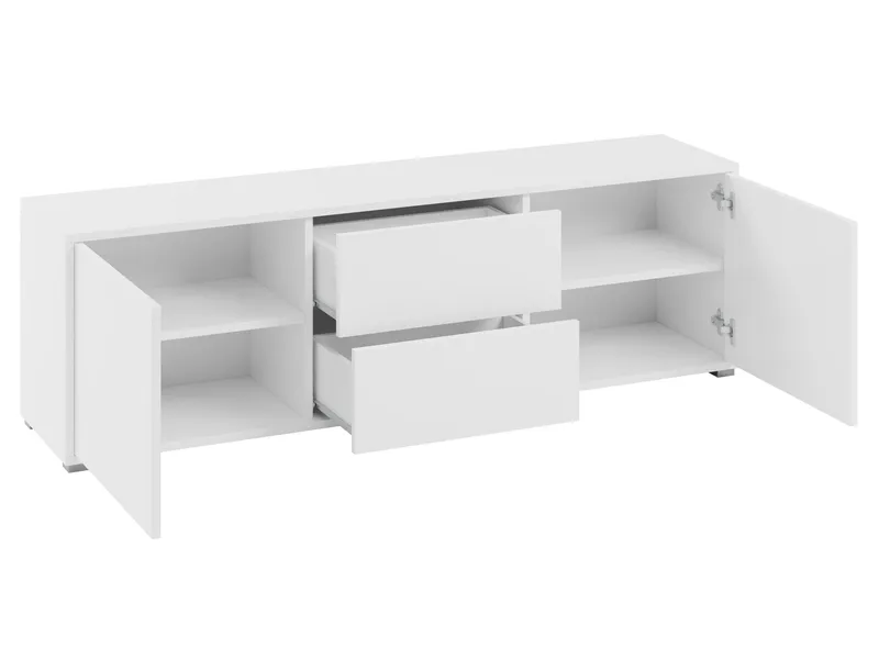 Agawal TV-bænk 141 cm - Brun - Møbler - TV borde & mediemøbler - TV-borde