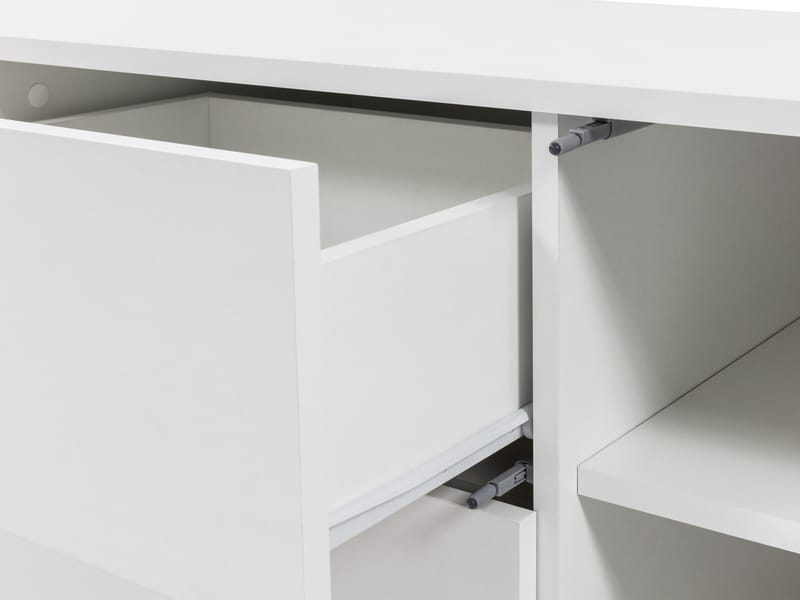 Agawal TV-bænk 141 cm - Brun - Møbler - TV borde & mediemøbler - TV-borde