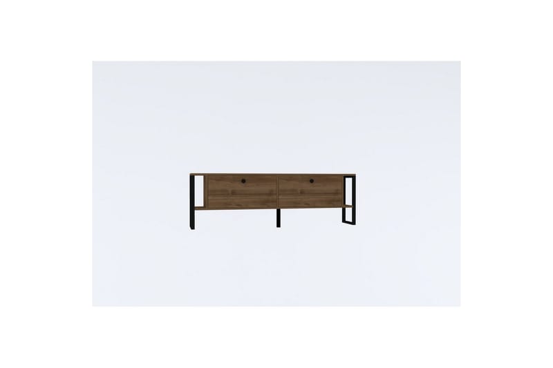 Ahu TV-bænk 160 cm, Valnød