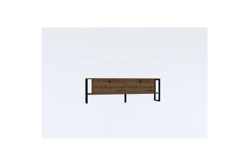 Ahu TV-bænk 160 cm, Valnød