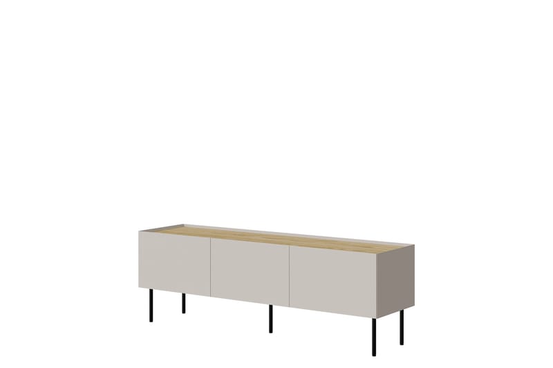 Akie TV-bænk 150 cm, Beige