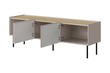 Akie TV-bænk 150 cm - Grøn - Møbler - TV borde & mediemøbler - TV-borde