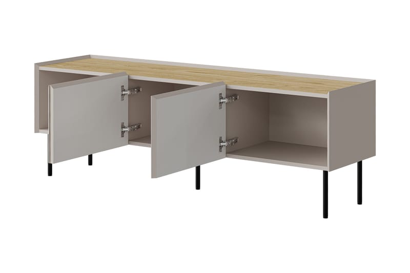 Akie TV-bænk 150 cm - Grøn - Møbler - TV borde & mediemøbler - TV-borde