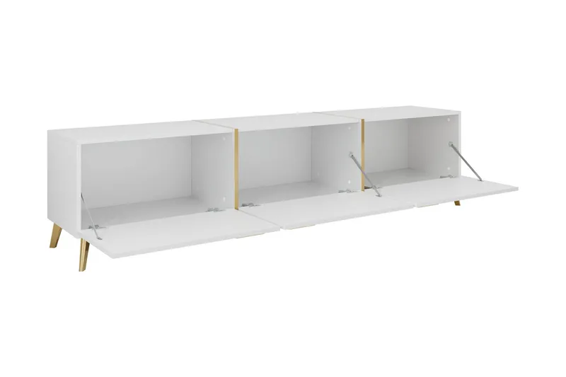Akihiko TV-bænk 204 cm - Cashmere - Møbler - TV borde & mediemøbler - TV-borde