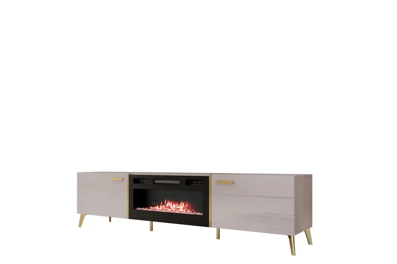 Akihiko TV-bænk 214 cm, Cashmere