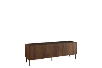 Akihito TV-bænk 144 cm - Brun - Møbler - TV borde & mediemøbler - TV-borde
